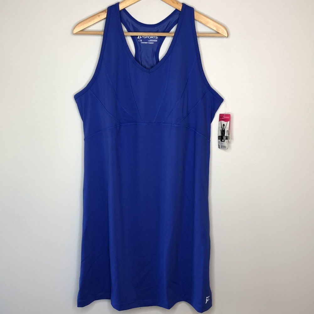 Skirt Sports Eclipse Dress in Blue, Azul- NWT-L